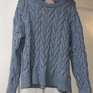 Philosophy Blue Knit Sweater